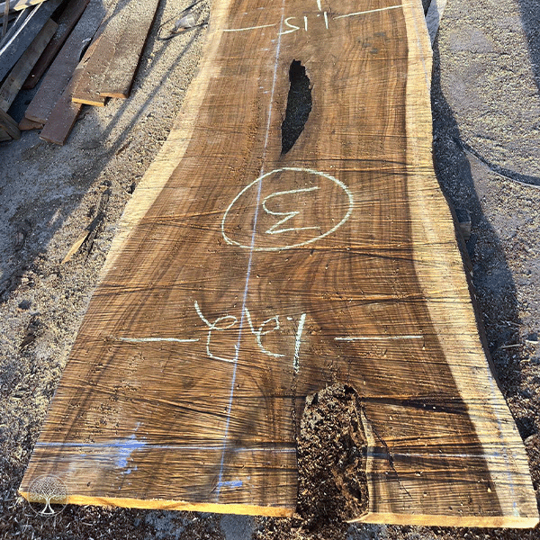 Planchones de parota, Listo para mesa, barra o cubierta